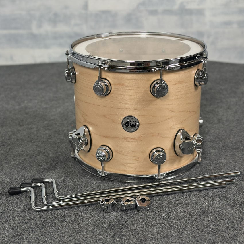 Used DW Collectors SSC Maple 4pc Drum Set Satin Natural - Excellent - Drum Center Of Portsmouth