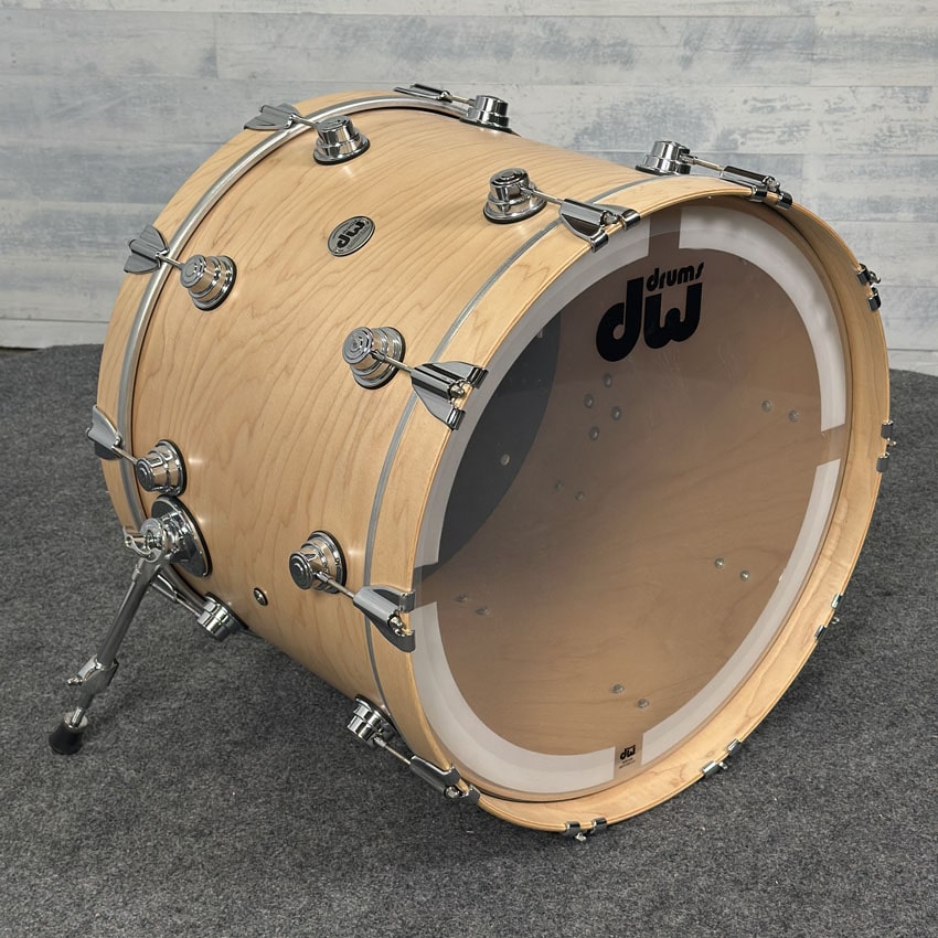 Used DW Collectors SSC Maple 4pc Drum Set Satin Natural - Excellent - Drum Center Of Portsmouth