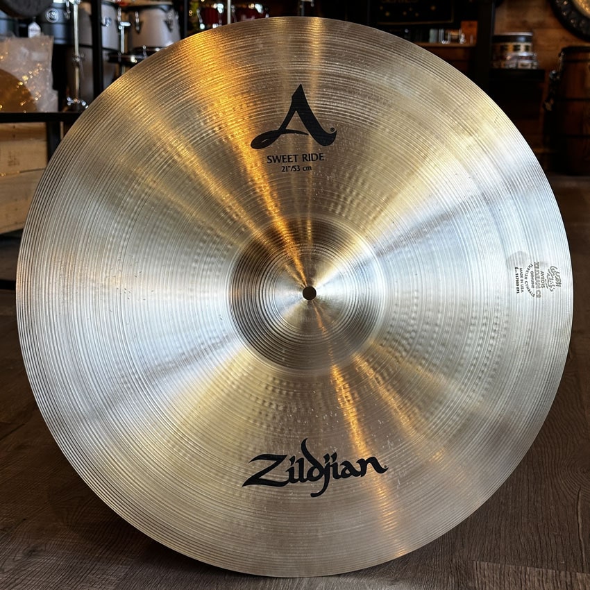 Used Zildjian A Sweet Ride 21" - Very Good - Drum Center Of Portsmouth