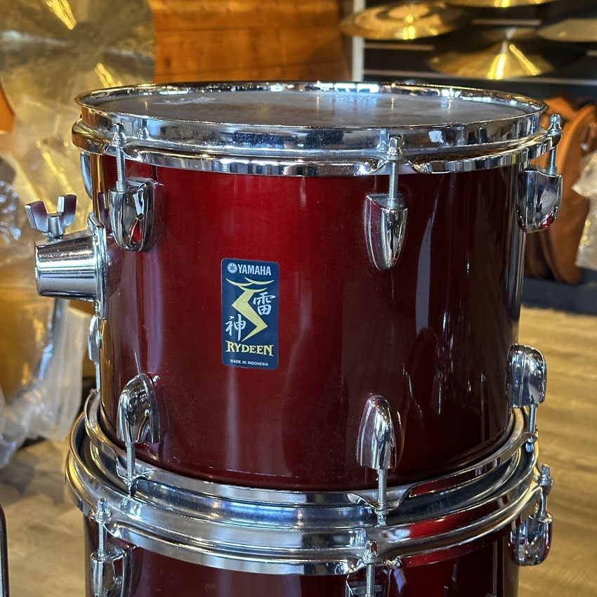 Used Yamaha Rydeen 5pc Drum Set Wine Red - Good - Drum Center Of Portsmouth