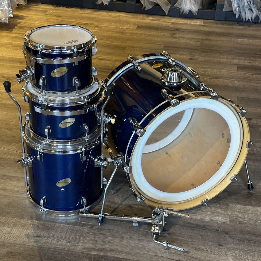 Used Ludwig Accent CS Custom 4pc Drum Set - Good - Drum Center Of Portsmouth