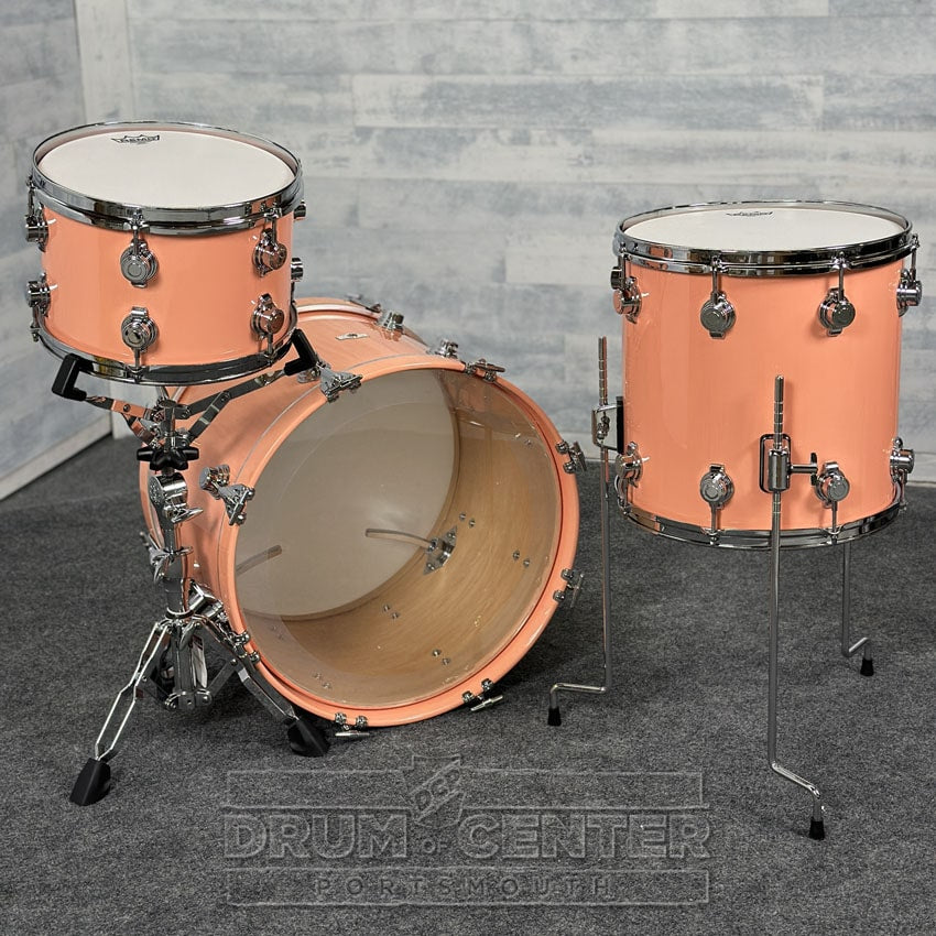 George Way Aristocrat Studio Drum Set 20/12/14 6 Point Pink - Drum Center Of Portsmouth