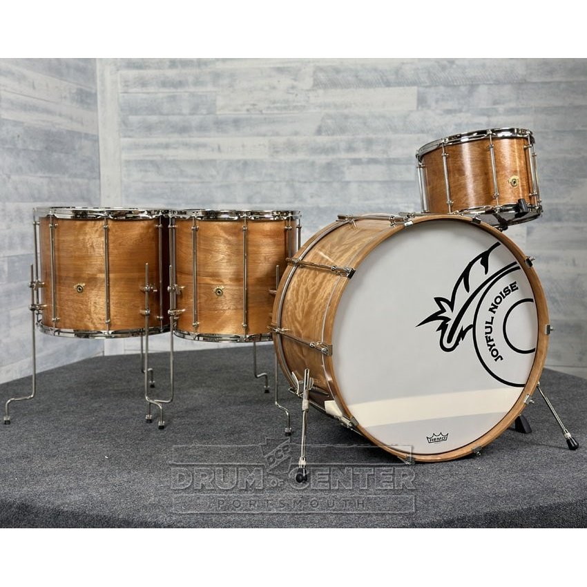 Joyful Noise Legacy Solid-Ply Birch 4pc Drum Set Flamed Birch - Drum Center Of Portsmouth