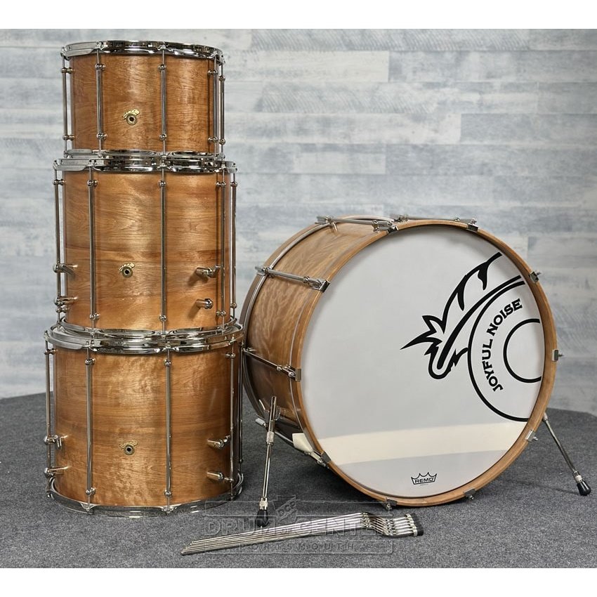 Joyful Noise Legacy Solid-Ply Birch 4pc Drum Set Flamed Birch - Drum Center Of Portsmouth