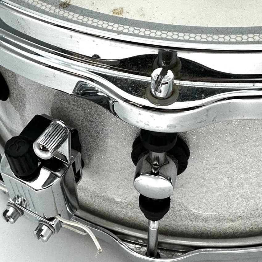 Used Sonor Designer Snare Drum - White Sparkle 14x6.5 - Very Good - Drum Center Of Portsmouth