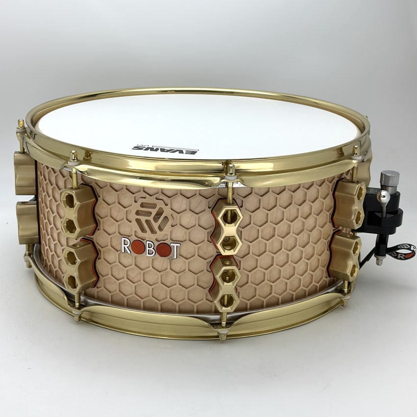 Robot Drum Company Hive Snare Drum 14x6.5 Natural Maple - Drum Center Of Portsmouth