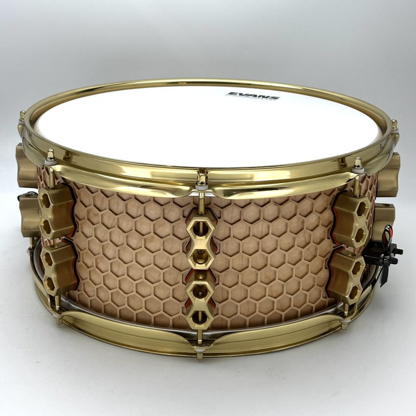 Robot Drum Company Hive Snare Drum 14x6.5 Natural Maple - Drum Center Of Portsmouth