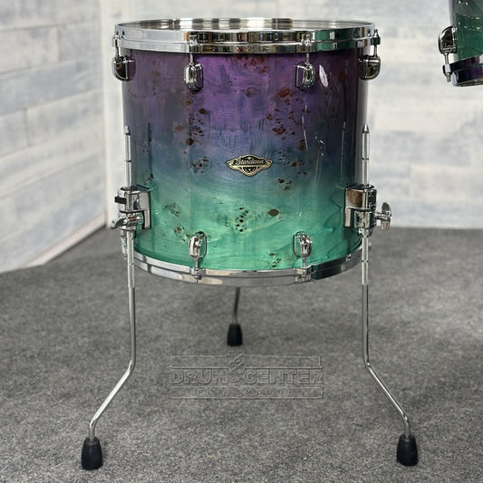 Tama Starclassic Walnut/Birch 4pc Drum Set w/22BD Nebula Mappa Burl Fade - Drum Center Of Portsmouth