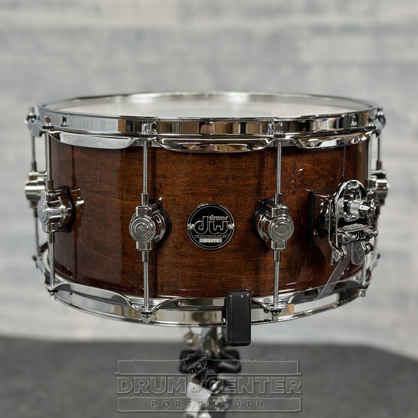 DW Performance Snare Drum 14x6.5 Walnut Lacquer - DCP Exclusive! - Drum Center Of Portsmouth
