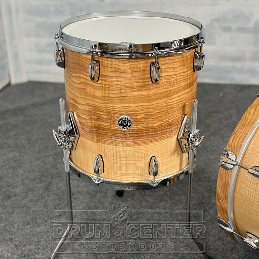 Gretsch Brooklyn Limited Edition 4pc Drum Set Exotic Figured Ash - Drum Center Of Portsmouth