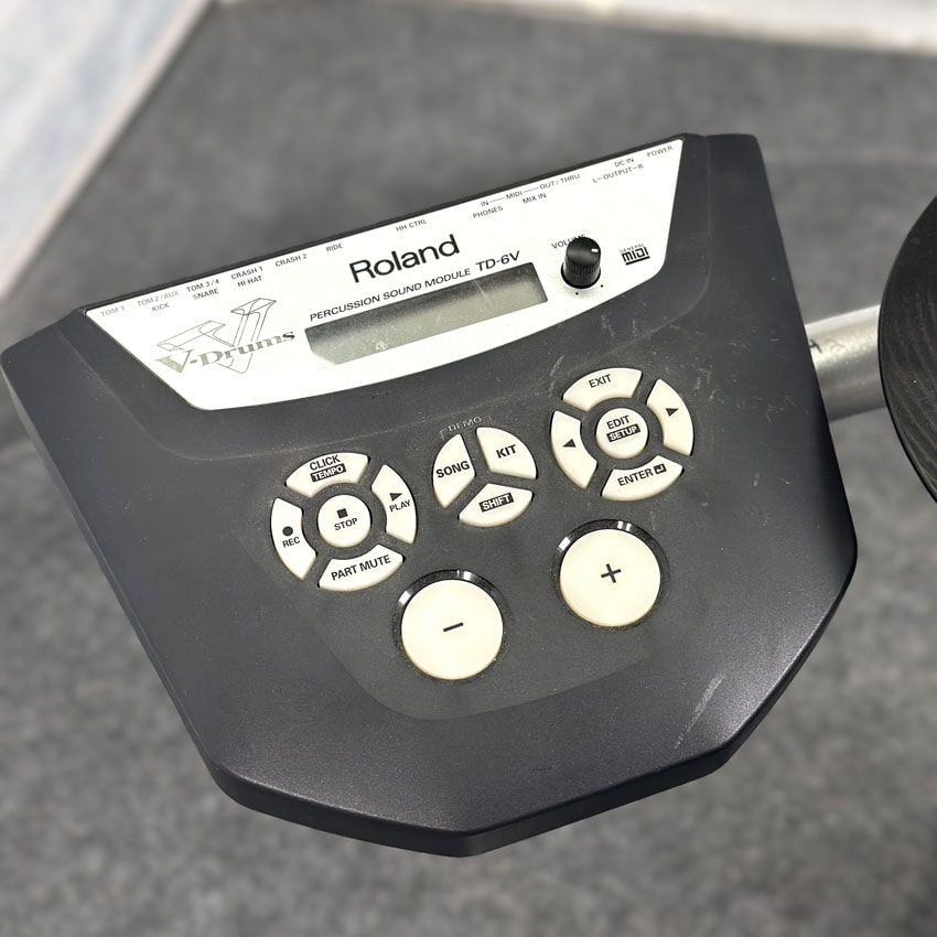 Used Roland TD6V Electronic Drum Set - Good - Drum Center Of Portsmouth