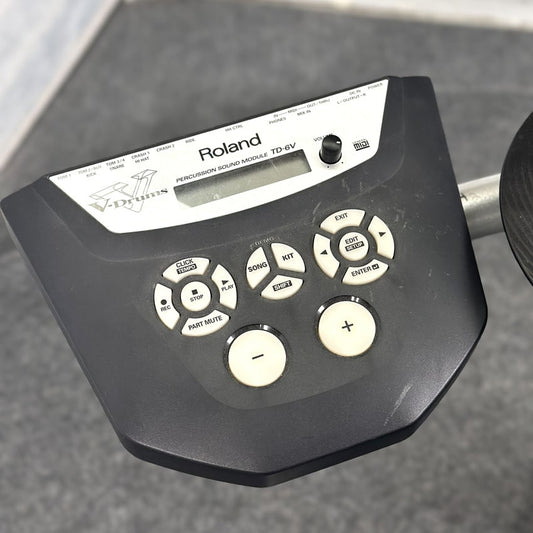 Used Roland TD6V Electronic Drum Set - Good - Drum Center Of Portsmouth