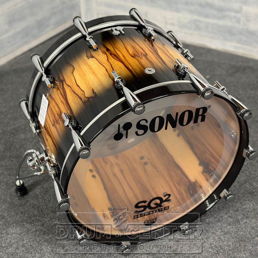 Sonor SQ2 Beech 5pc Drum Set Candy Black Burst Over African Marble - Drum Center Of Portsmouth