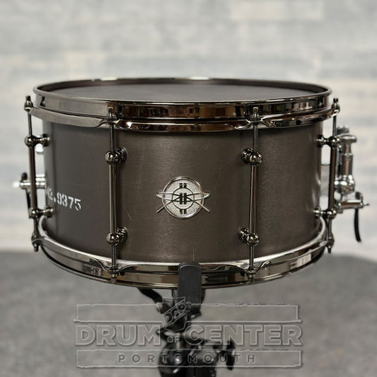 Dunnett Classic Magnesium Snare Drum 14x7 w/Black Hardware - Drum Center Of Portsmouth