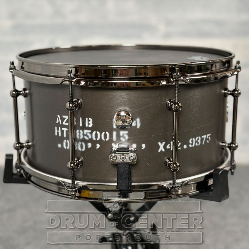 Dunnett Classic Magnesium Snare Drum 14x7 w/Black Hardware - Drum Center Of Portsmouth