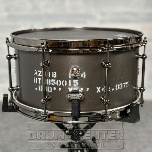 Dunnett Classic Magnesium Snare Drum 14x7 w/Black Hardware - Drum Center Of Portsmouth