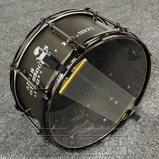 Dunnett Classic Magnesium Snare Drum 14x7 w/Black Hardware - Drum Center Of Portsmouth