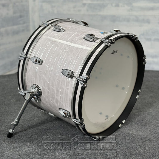 Ludwig Classic Maple "Super 70's"  Bass Drum 20x14 70s White Marine Pearl - DCP Exclusive! - Drum Center Of Portsmouth