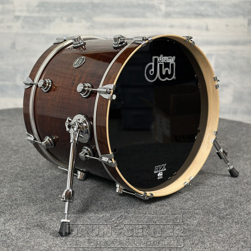 DW Performance Bass Drum 18x14 Walnut Lacquer - DCP Exclusive! - Drum Center Of Portsmouth