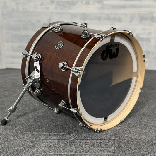 DW Performance Bass Drum 18x14 Walnut Lacquer - DCP Exclusive! - Drum Center Of Portsmouth