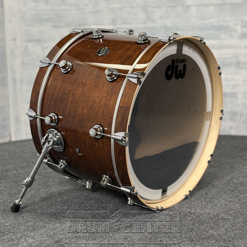 DW Performance Bass Drum 22x14 Walnut Lacquer - DCP Exclusive! - Drum Center Of Portsmouth