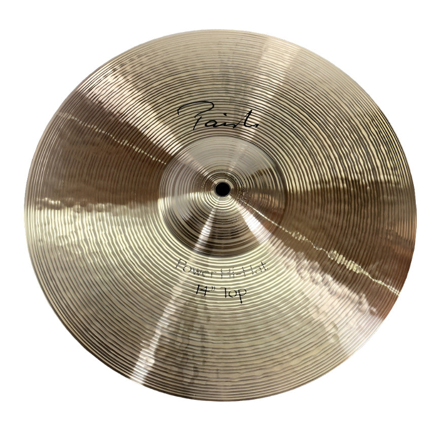 Used Paiste Signature Power Hi Hat Top Cymbal Only 14" - Excellent - Drum Center Of Portsmouth