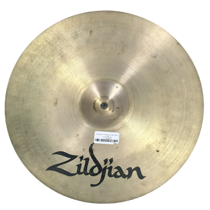 Used Zildjian A Medium Thin Crash Cymbal 16" - Good - Drum Center Of Portsmouth