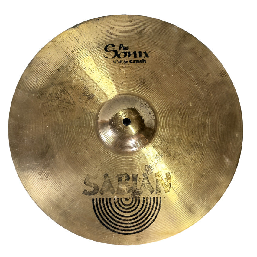Used Sabian Pro Sonix Crash Cymbal 16" - Good - Drum Center Of Portsmouth