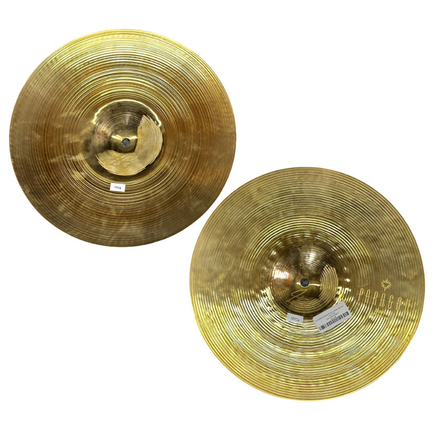 Used Sabian Paragon Hi Hat Cymbals Brilliant 13" - Very Good - Drum Center Of Portsmouth
