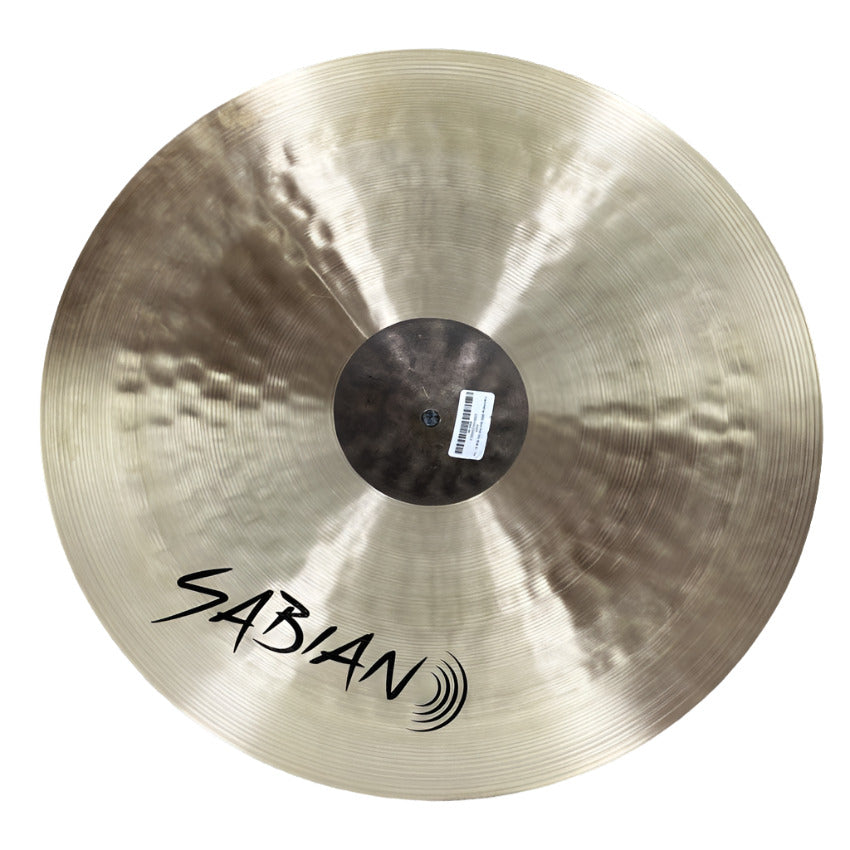 Used Sabian HHX Raw Bell Dry Ride Cymbal 21" - Very Good - Drum Center Of Portsmouth