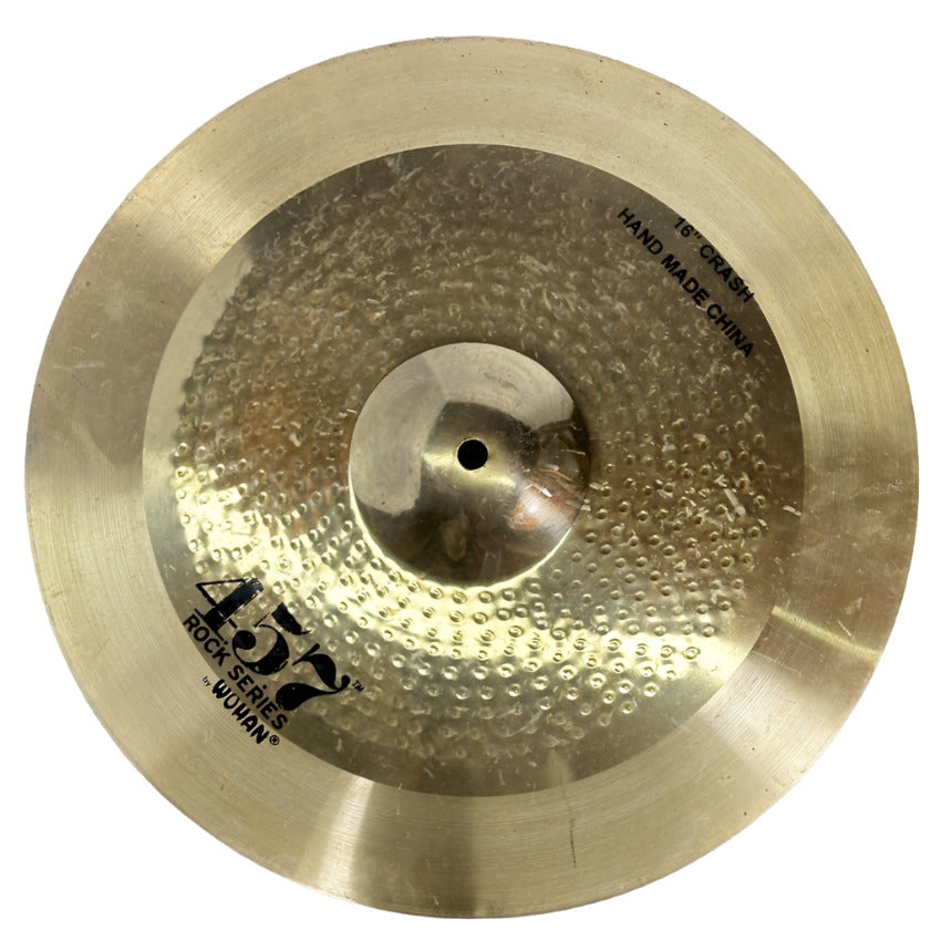 Used Wuhan 457 Rock Crash Cymbal 16" - Good - Drum Center Of Portsmouth