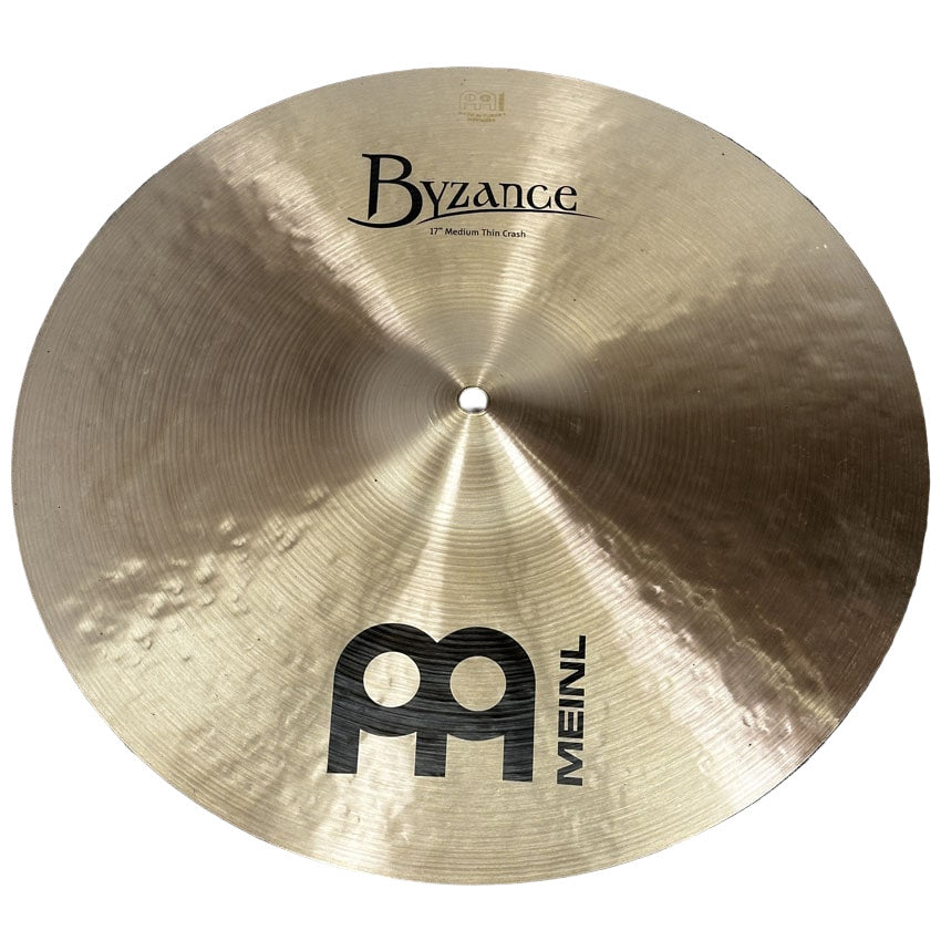 Used Meinl Byzance Traditional Medium Crash Cymbal 17 - Good - Drum Center Of Portsmouth