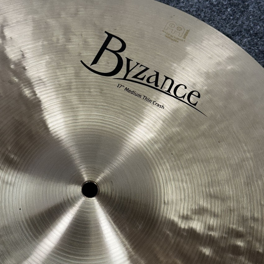 Used Meinl Byzance Traditional Medium Crash Cymbal 17 - Good - Drum Center Of Portsmouth