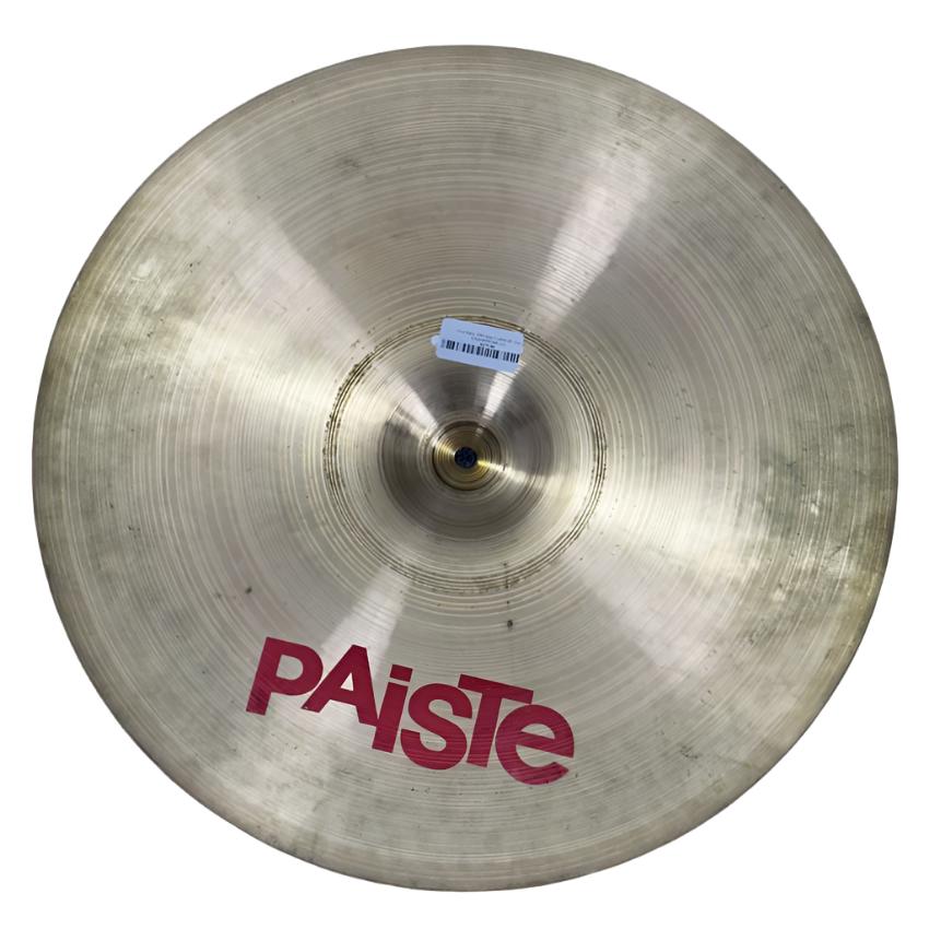 Used Paiste 2002 Ride Cymbal 20" - Fair - Drum Center Of Portsmouth