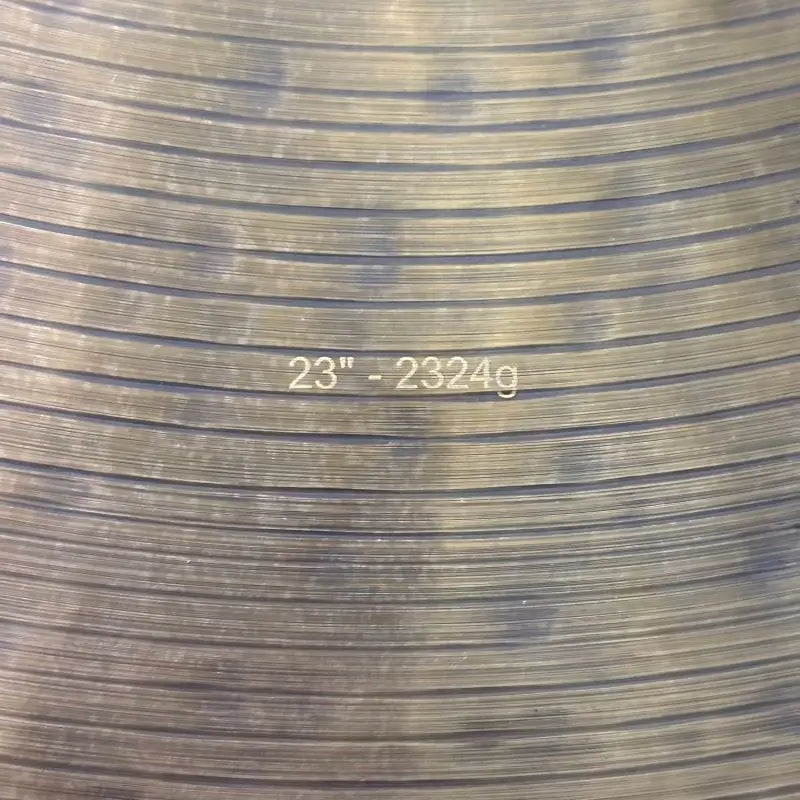 Used Borba Ride Cymbal 23" 2475 grams - Excellent - Drum Center Of Portsmouth
