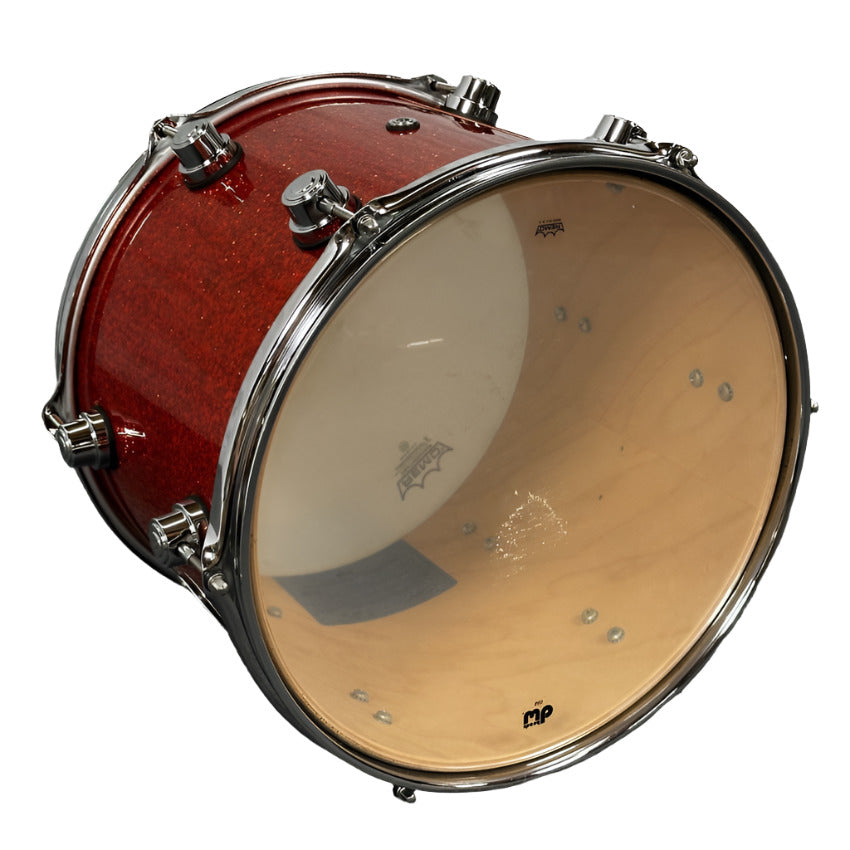 Used DW Performance Tom 13x10 Tangerine Glass - Good - Drum Center Of Portsmouth