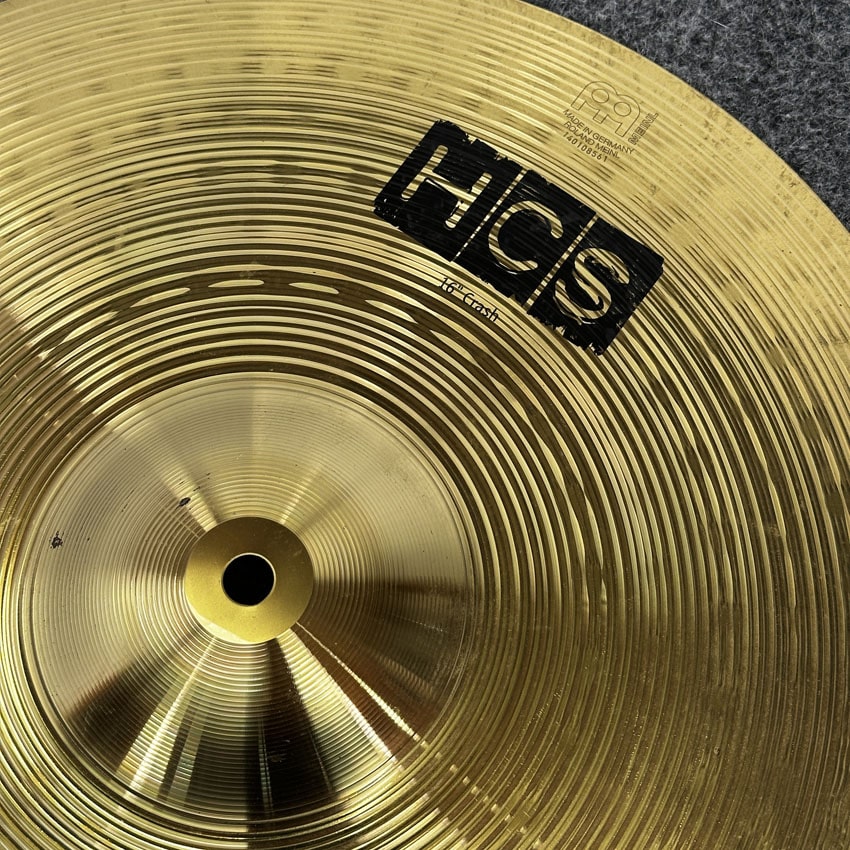 Used Meinl HCS Crash Cymbal 16" - Good - Drum Center Of Portsmouth