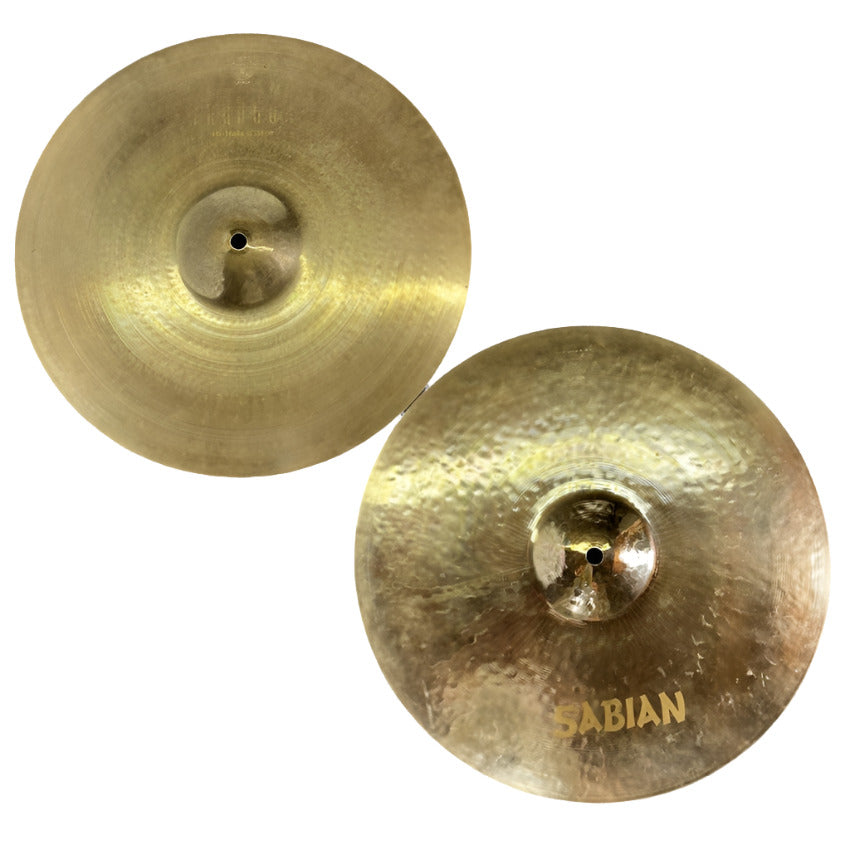 Used Sabian Paragon Hi Hat Cymbals 15" - Good - Drum Center Of Portsmouth