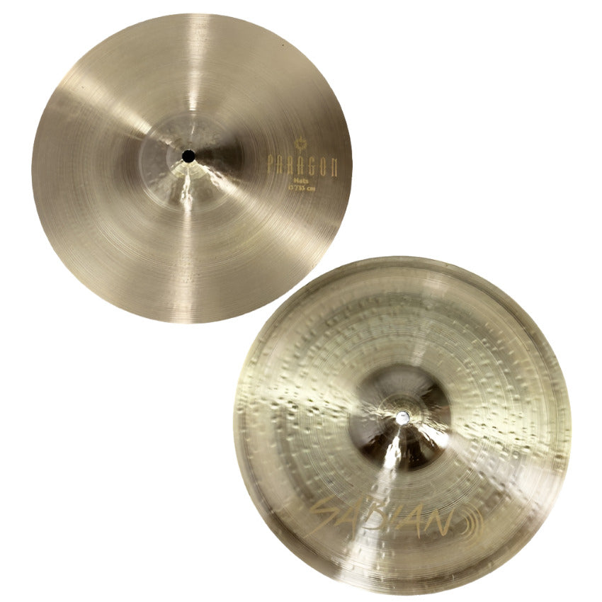 Used Sabian Paragon Hi Hat Cymbals 13" - Very Good - Drum Center Of Portsmouth