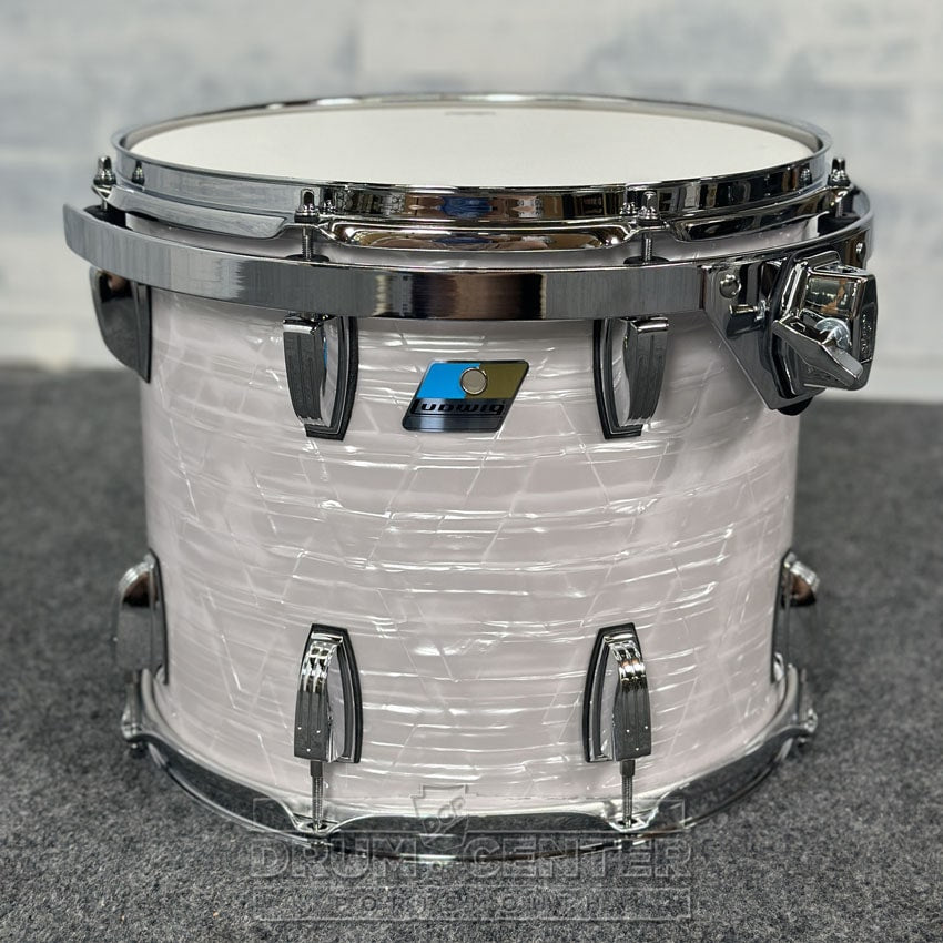 Ludwig Classic Maple "Super 70's" Tom 14x12 70s White Marine Pearl w/Vibraband - DCP Exclusive! - Drum Center Of Portsmouth