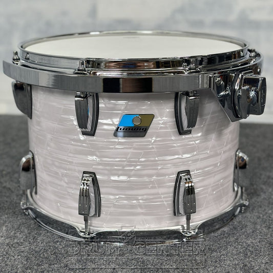 Ludwig Classic Maple "Super 70's" Tom 14x10 70s White Marine Pearl w/Vibraband - DCP Exclusive! - Drum Center Of Portsmouth