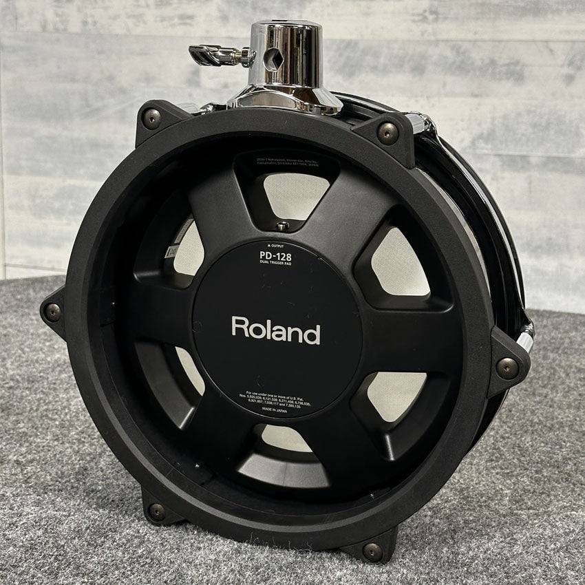 Used Roland 12" Dual Trigger Mesh V-Pad Black Chrome - Excellent - Drum Center Of Portsmouth