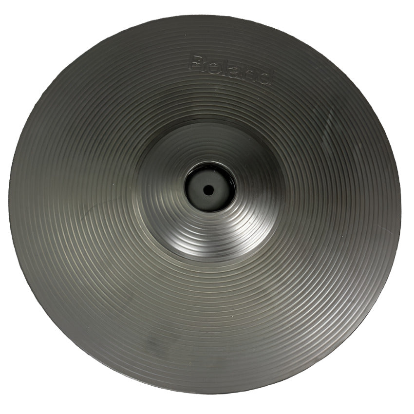 Used Roland 3-Zone Ride Cymbal Pad Black - Excellent - Drum Center Of Portsmouth