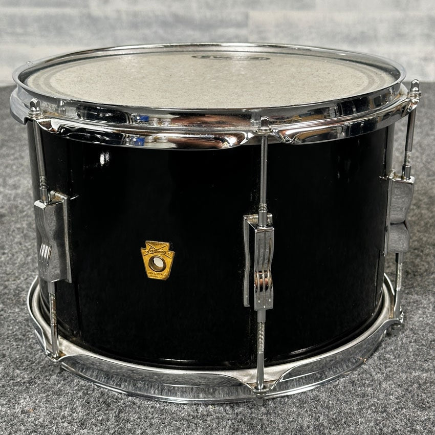 Used Vintage Ludwig Club Date 4pc Drum Set Gloss Black - Good - Drum Center Of Portsmouth