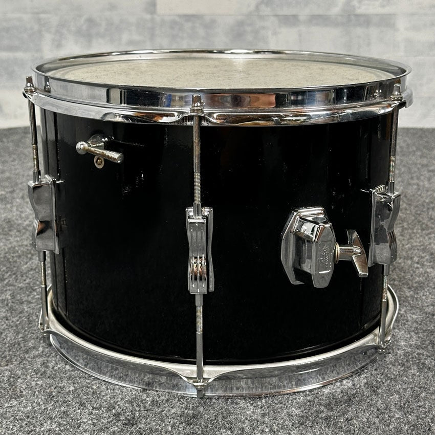 Used Vintage Ludwig Club Date 4pc Drum Set Gloss Black - Good - Drum Center Of Portsmouth