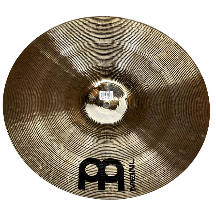 Used Meinl Byzance Brilliant Medium Thin Crash Cymbal 17" - Excellent - Drum Center Of Portsmouth