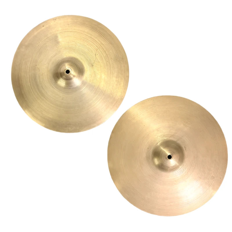 Used Vintage Zildjian A Hi Hat Cymbals 15" 854/886 grams - Good - Drum Center Of Portsmouth