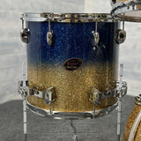 Sakae Evolved Maple 4pc Drum Set 20/10/12/14 Lazurite Gold - BLOWOUT! - Drum Center Of Portsmouth