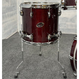 Sakae Evolved Maple 4pc Drum Set 20/10/12/14 Wine Red - BLOWOUT! - Drum Center Of Portsmouth