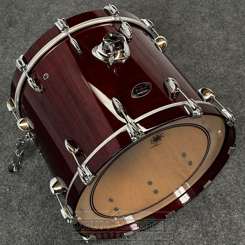 Sakae Evolved Maple 4pc Drum Set 20/10/12/14 Wine Red - BLOWOUT! - Drum Center Of Portsmouth